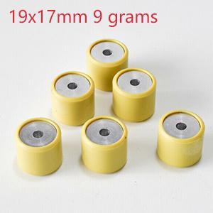Piaggio Variator weight Rollers Kit 19x17mm 9grams for Vespa S ET4 LX OEM CM1038035